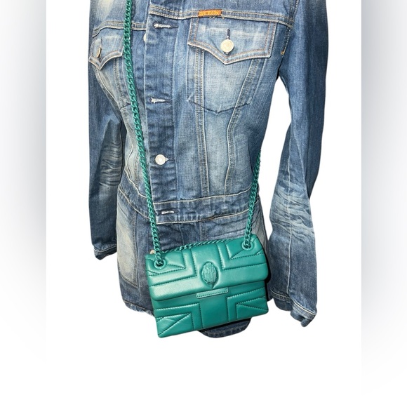 Kurt Geiger London Mini Kensington Quilted Leather Crossbody Bag - Picture 12 of 13